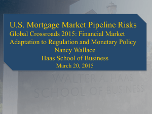U.S. Mortgage Market Pipeline Risks