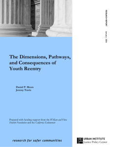 The Dimensions, Pathways, and Consequences of Youth Reentry