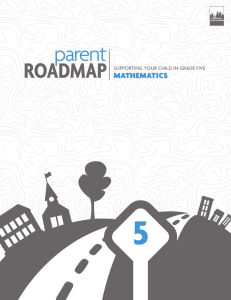 5 parent ROADMAP MATHEMATICS