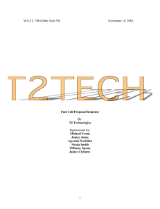 M.S.I.T. 700 Globe Tech VII November 19, 2001 By: Represented by: