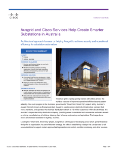 Ausgrid and Cisco Services Help Create Smarter Substations in Australia