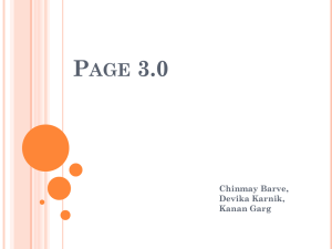 P 3.0 AGE Chinmay Barve,