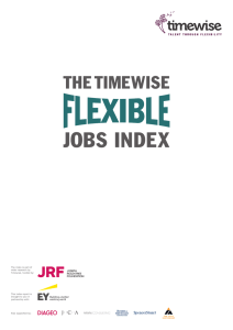 JOBS INDEX THE TIMEWISE