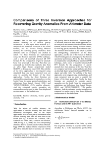 Comparisons of Three Inversion Approaches for