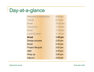 Day-at-a-glance
