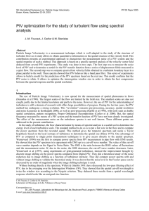 5th International Symposium on  Particle Image Velocimetry Paper 3305 PIV’03