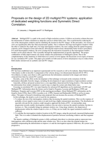 4th International Symposium on  Particle Image Velocimetry PIV’01 Paper 1010