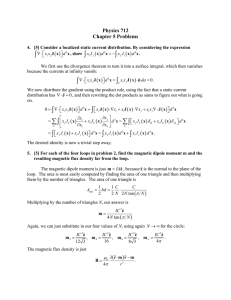    Physics 712 Chapter 5 Problems