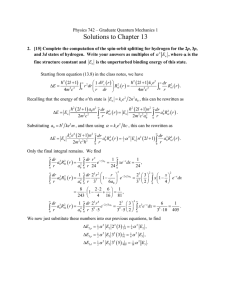 Solutions to Chapter 13 