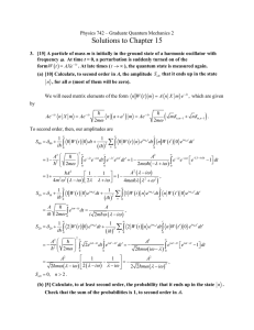 Solutions to Chapter 15  
