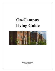 On-Campus Living Guide