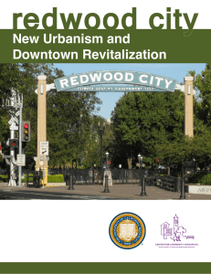 redwood city New Urbanism and Downtown Revitalization