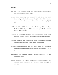 75  Pemetaan  Konsep:  Satu  Strategi  Pengajaran ... Universiti Kebangsaan Malaysia, Bangi.