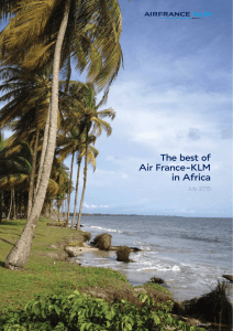 The best of Air France-KLM in Africa July 2015
