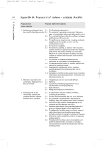 Appendix 5A Proposal draft reviews – subjects checklist 5 C ontr