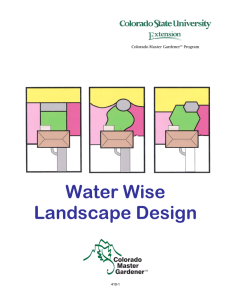 Water Wise Landscape Design
