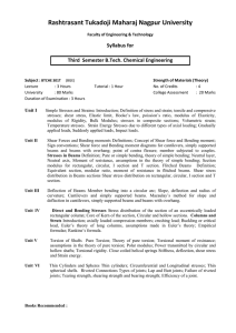 Rashtrasant Tukadoji Maharaj Nagpur University Syllabus for