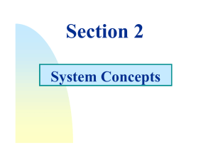 Section 2 System Concepts