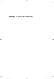 Mirages of International Justice M2571 - PARISH TEXT.indd   i