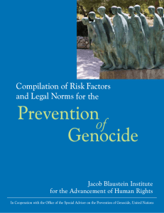 Prevention Genocide of