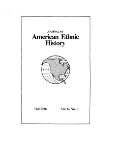 American  Ethnic History 6, Vol.