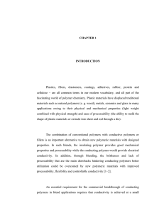 CHAPTER 1 INTRODUCTION  Plastics, fibers, elastomers, coatings, adhesives, rubber, protein and