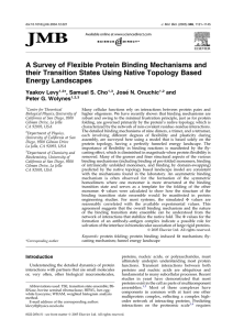 A Survey of Flexible Protein Binding Mechanisms and