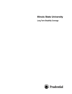 Illinois State University Long Term Disability Coverage