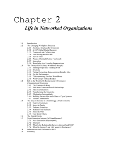 Chapter 2 Life in Networked Organizations