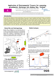 Application of Environmental Tracers for assessing