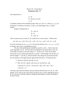 Solution Set 13 ( ) γ