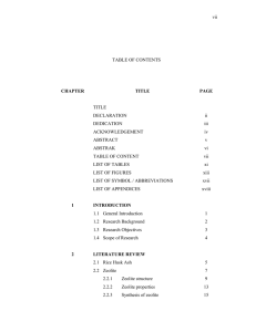 vii TABLE OF CONTENTS TITLE