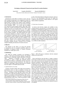 Developing an Integrated Tsunami and Agent Based Evacuation Simulator Erick MAS