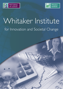 Whitaker Institute for Innovation and Societal Change