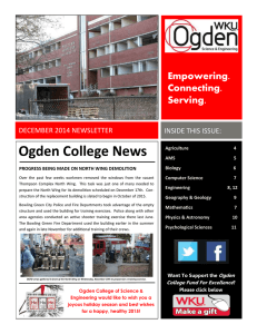 Ogden College News Empowering. Connecting. Serving.