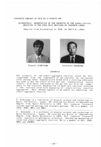 CONCRETE LIBRARY OF JSCE NO. I2. MARCH 1989 MICROSCOPIC
