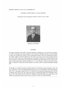 (Translation from Proceedings of J SCE, No. 402/V-10, Feb. 1989) SYNOPSIS