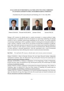 EVALUATION OF ENVIRONMRNTAL FACTORS AFFECTING STEEL CORROSION