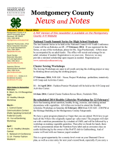 National Youth Summit Series for High School Students County 4-H Website