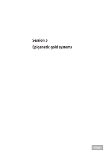 Session 5 Epigenetic gold systems Close