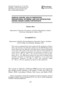 , 36: 112–126, 2010 Educational Gerontology ISSN: 0360-1277 print