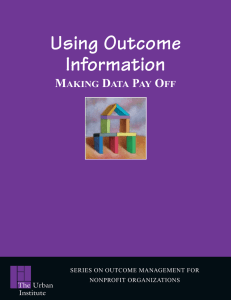 Using Outcome Information M D