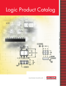 Logic Product Catalog July 2002 Across the board. Around the world. Optoelectronics