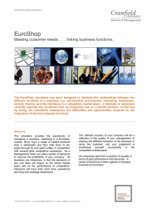 EuroShop Meeting customer needs . . .  linking business functions.