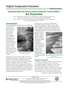 An Overview Understanding the Science Behind Riparian Forest Buffers: