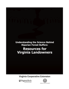 Resources for Virginia Landowners Understanding the Science Behind Riparian Forest Buffers: