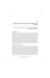 29 Rehabilitation of Patients With Atypical Parkinsonian Disorders