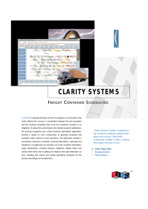 CLARITY SYSTEMS F C S