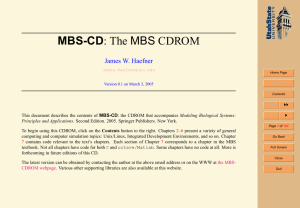 MBS-CD : The CDROM MBS