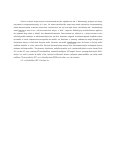 We have evaluated the performance of an automated classifier applied...